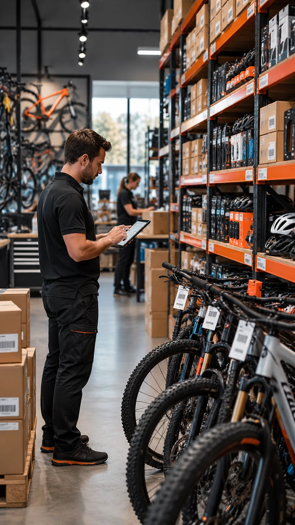 Control de stock y gestión de inventario en una tienda de bicicletas